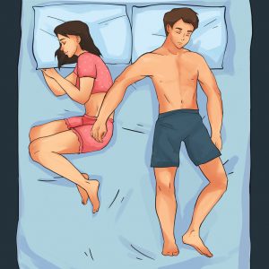 dormir en pareja